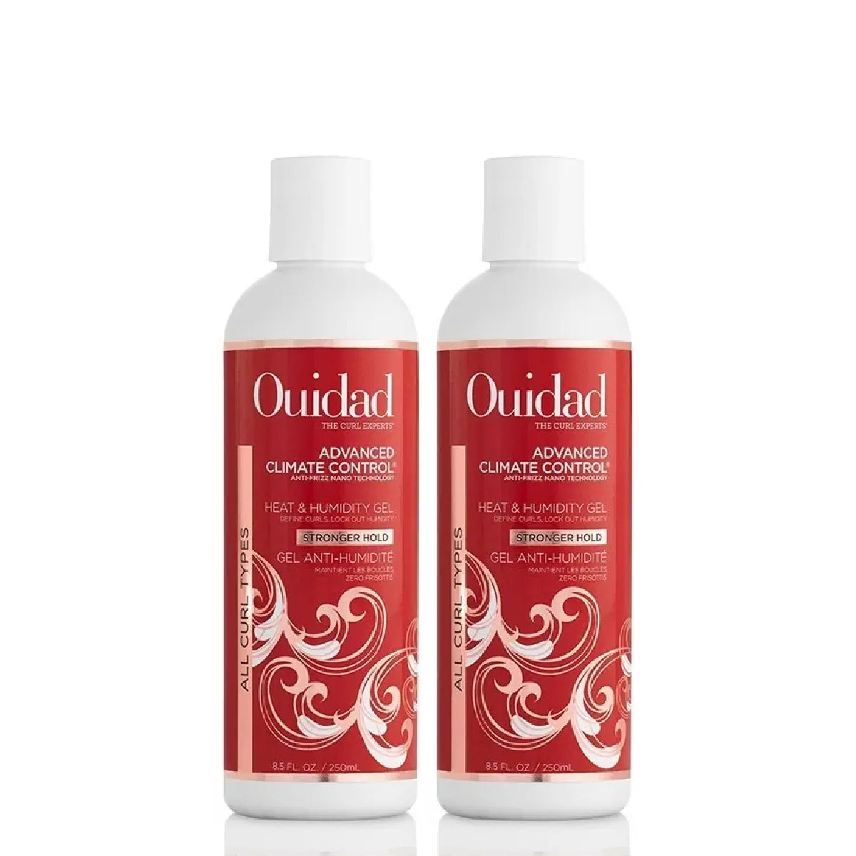 Gel Definidor de Rizos Extra Fuerte Ouidad 250 ml Pack x2