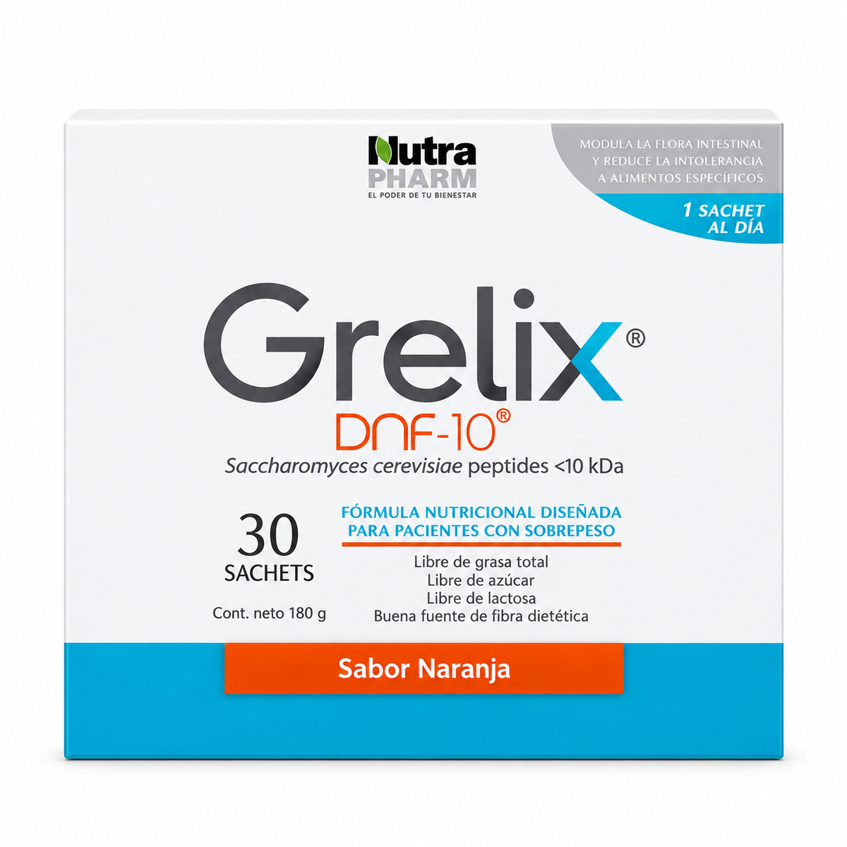 Grelix DNF-10 Nutrapharm 30 Sobres