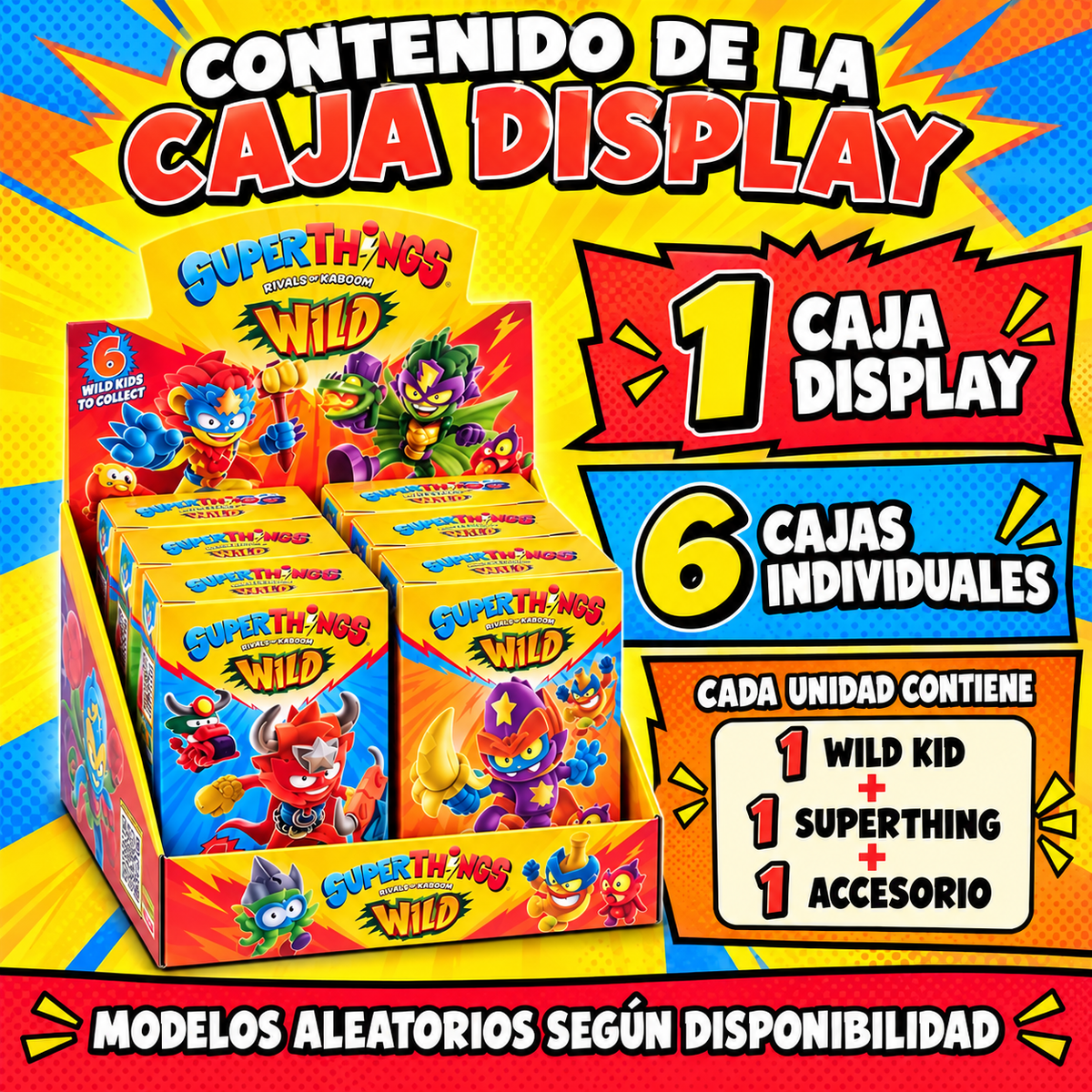 Super Zings Wild Kid Pack x6