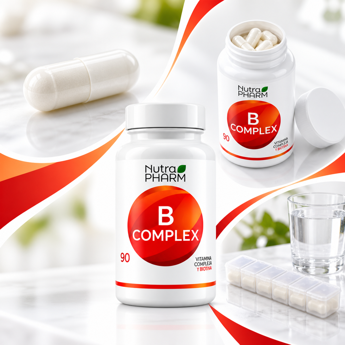 B-Complex Nutra Pharm 90 Comp
