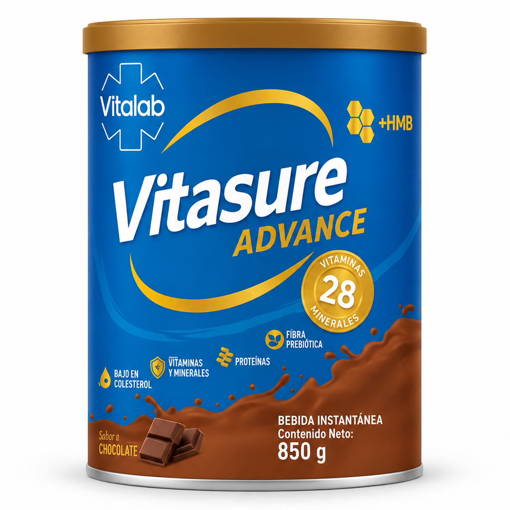 Vitasure Advance Sabor Chocolate Vitalab 850 g