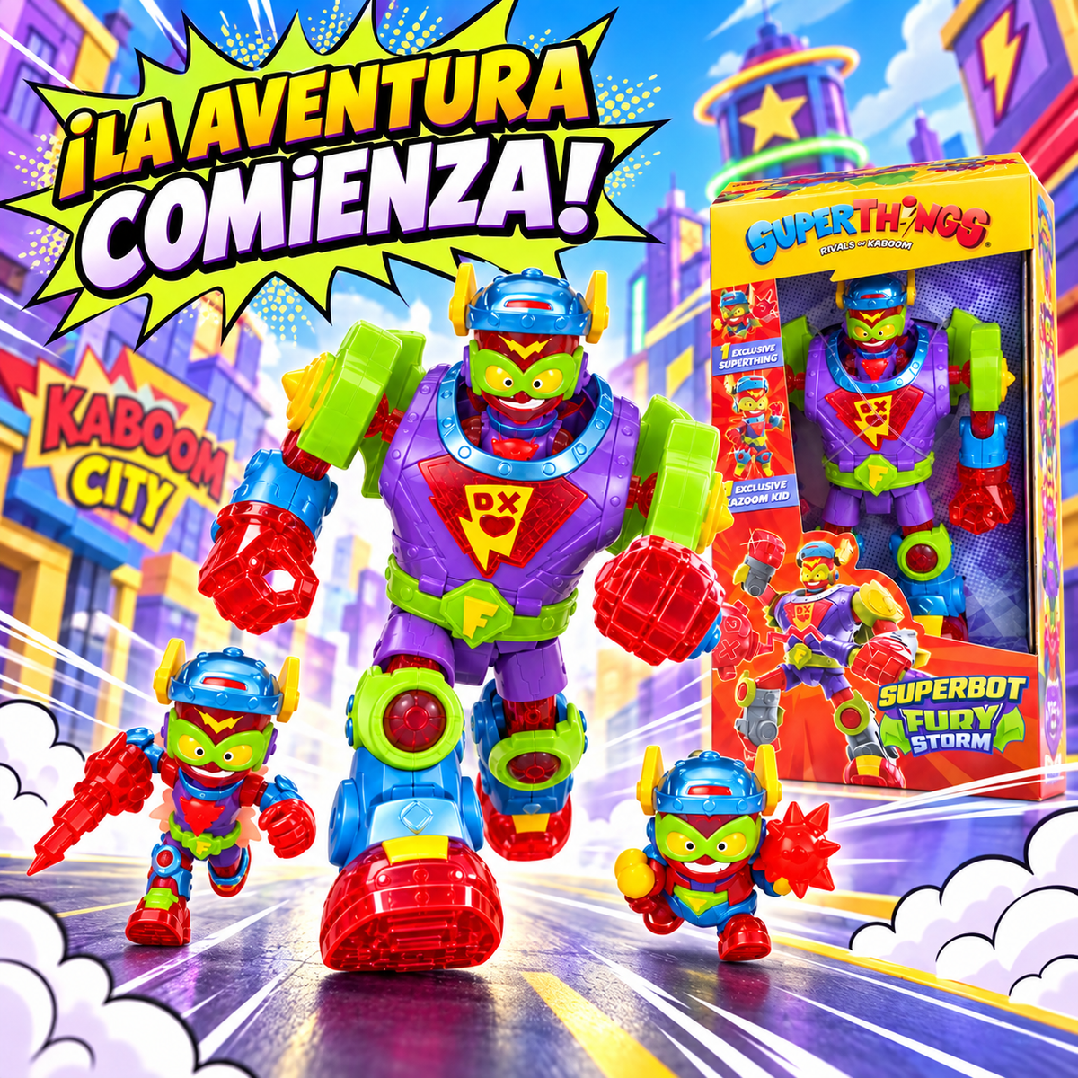 Super Zings Superbot Fury Storm