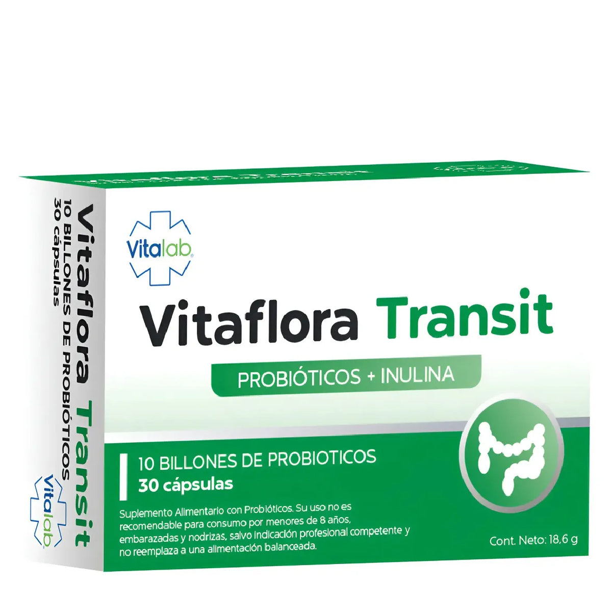 Vitaflora Transit Vitalab 30 Cáps