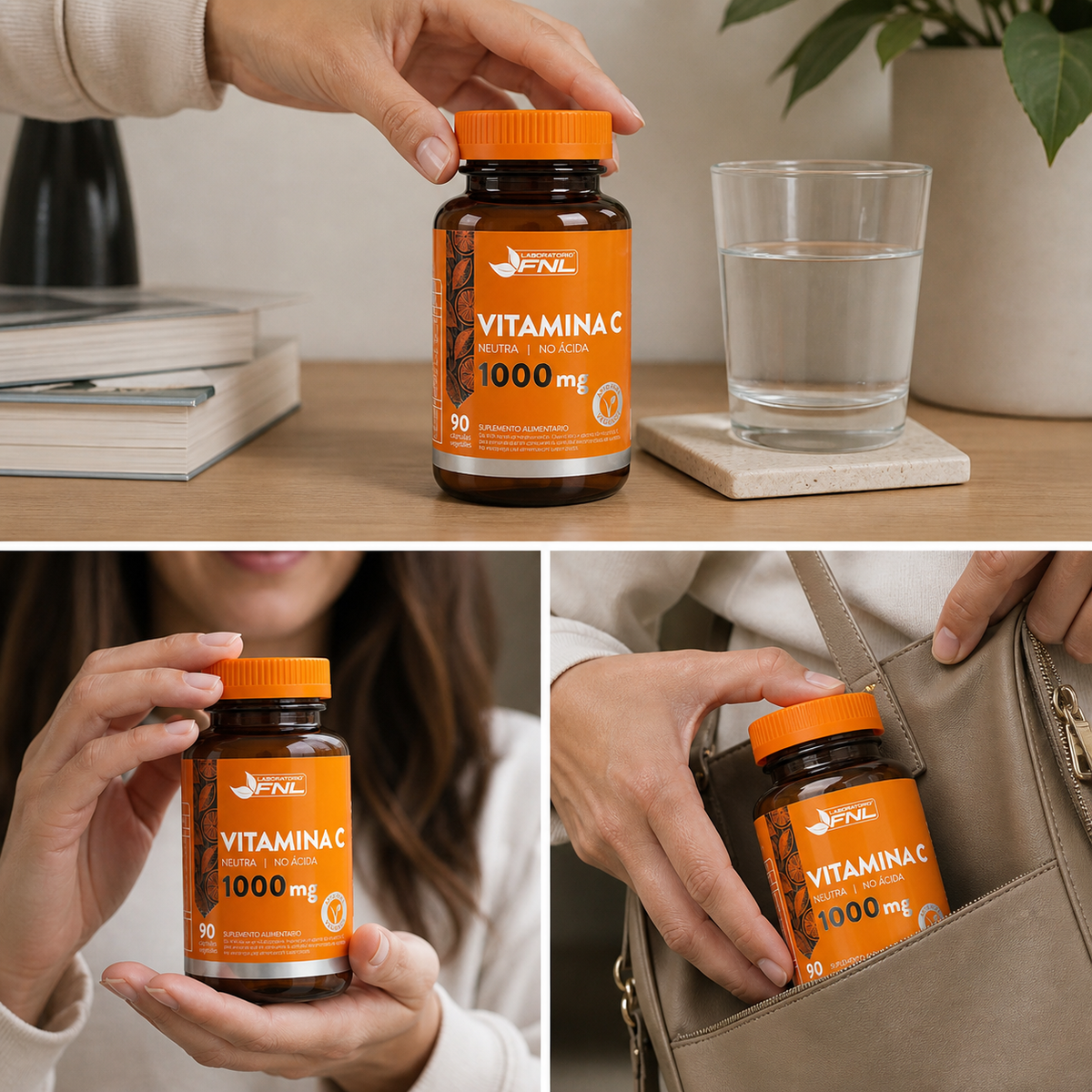 Vitamina C FNL 90 Cáps