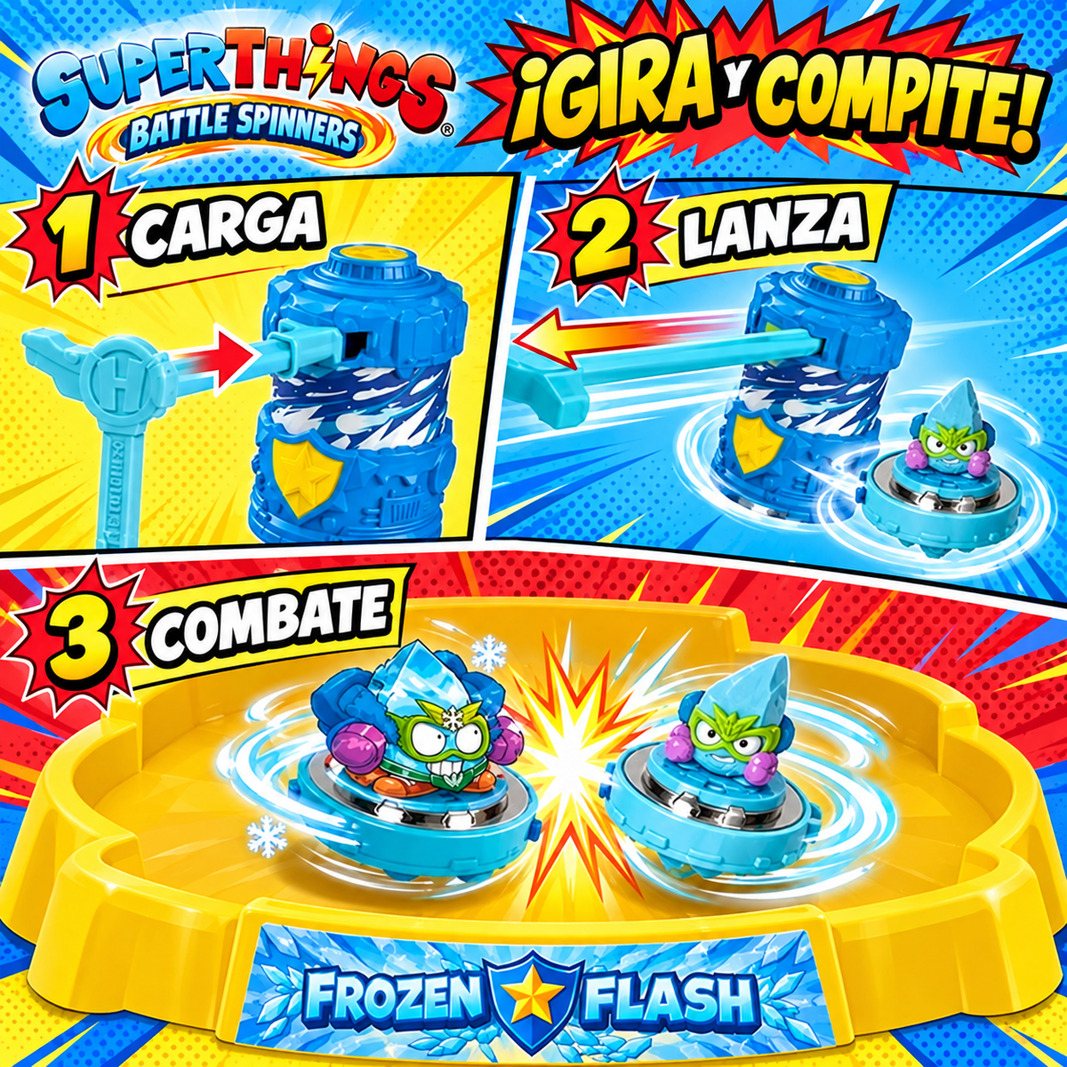 Super Zings Spinners (1 Spinner + 1 Zing Exclusivo)