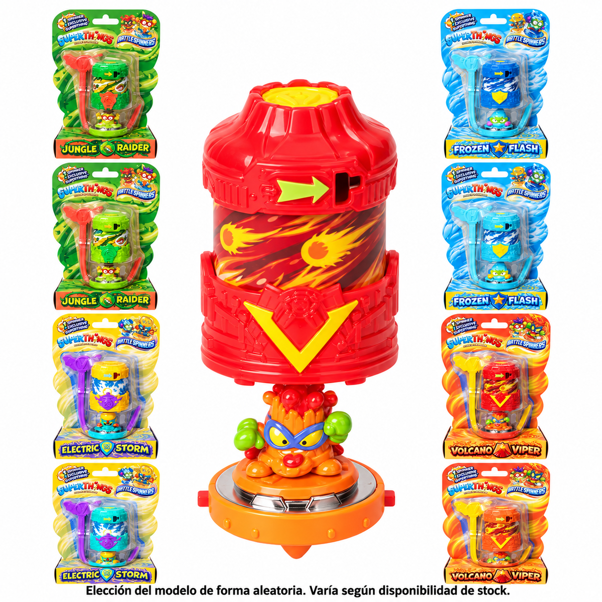 Super Zings Spinners (1 Spinner + 1 Zing Exclusivo)
