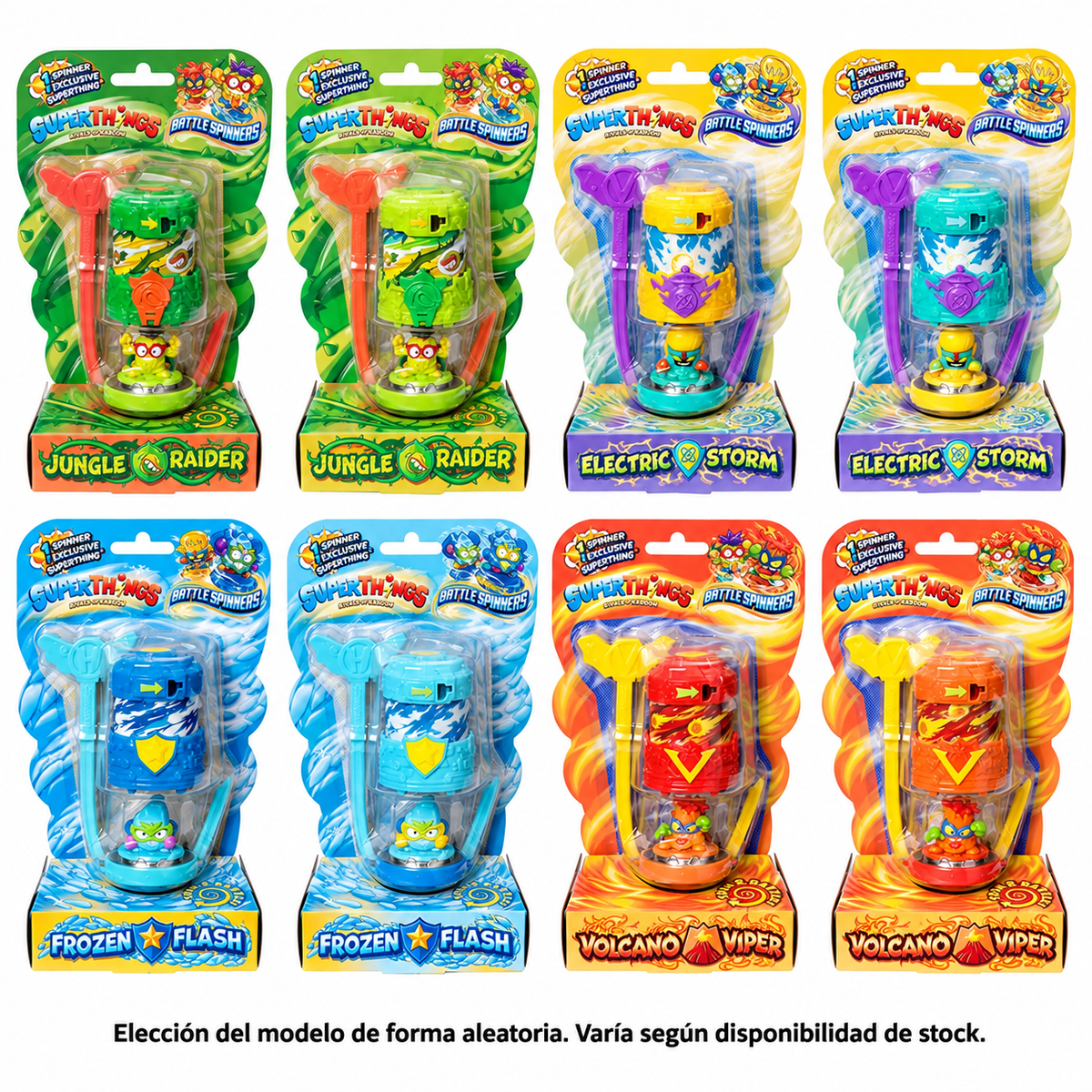 Super Zings Spinners (1 Spinner + 1 Zing Exclusivo)