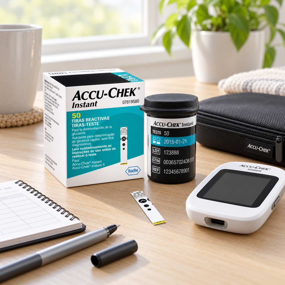 Tiras Reactivas Accu-Chek Instant 50 Un