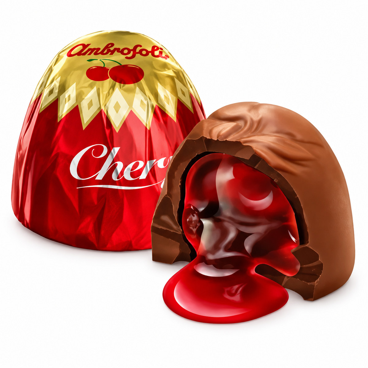 Bombones Cerezas al Coñac Ambrosoli 24 Un