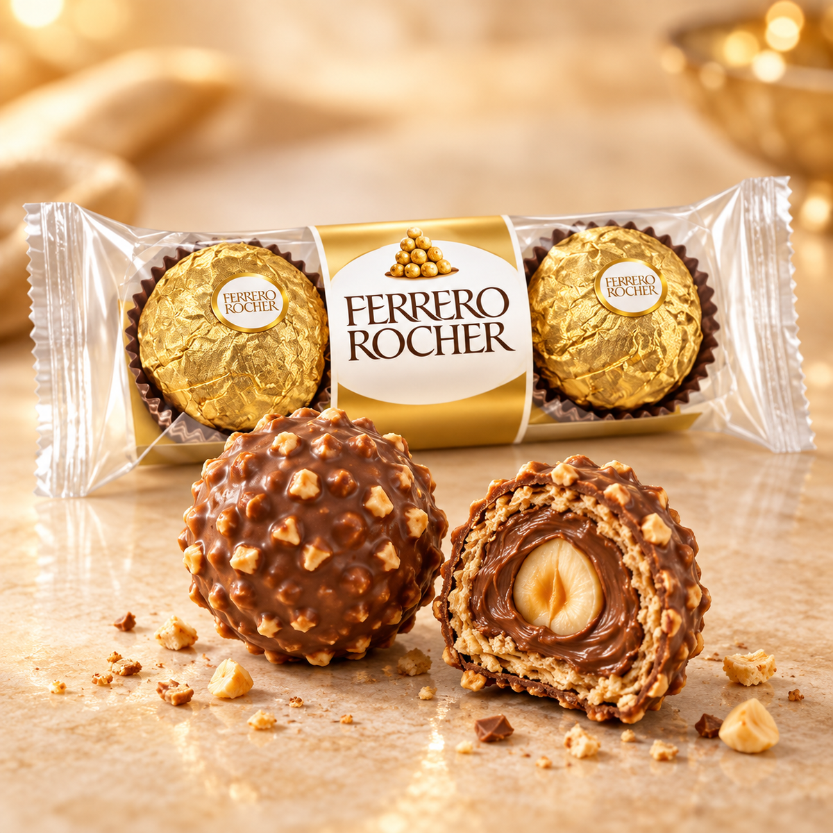 Bombones Ferrero Rocher 3 Un
