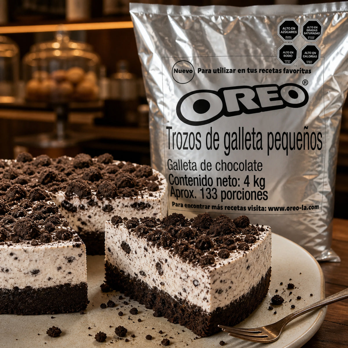 Galleta Repostería en Trozos Pequeños Oreo 4 Kg