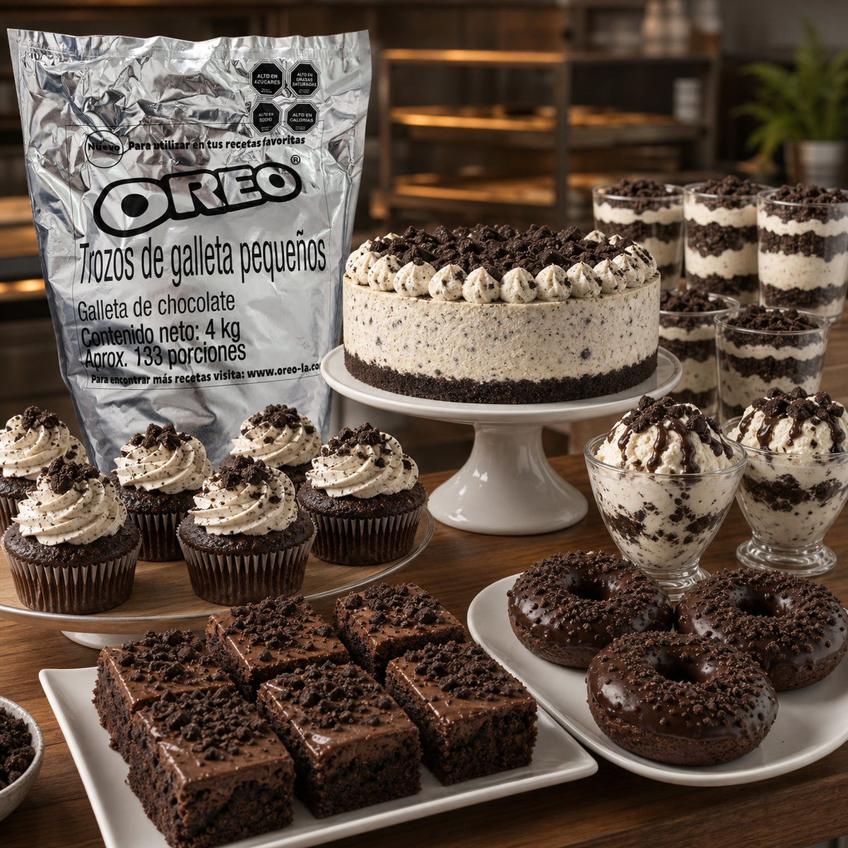 Galleta Repostería en Trozos Pequeños Oreo 4 Kg