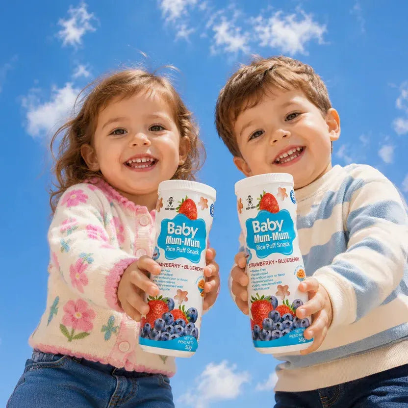 Cereal de Arroz Frutilla y Arándano Baby Mum-Mum 50 g