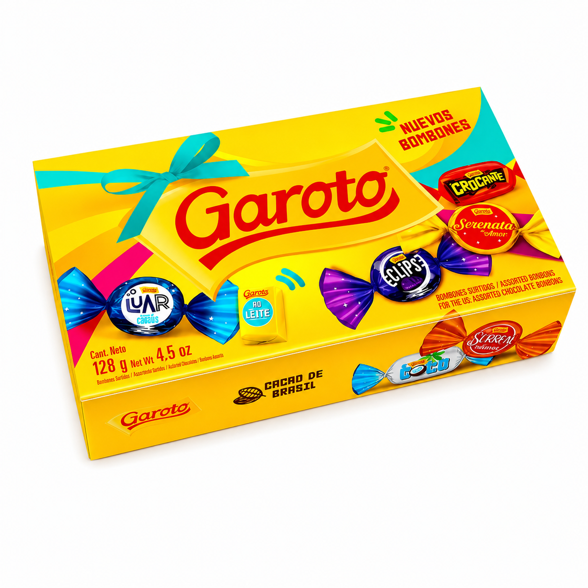 Bombones de Chocolate Garoto Surtidos 128 g