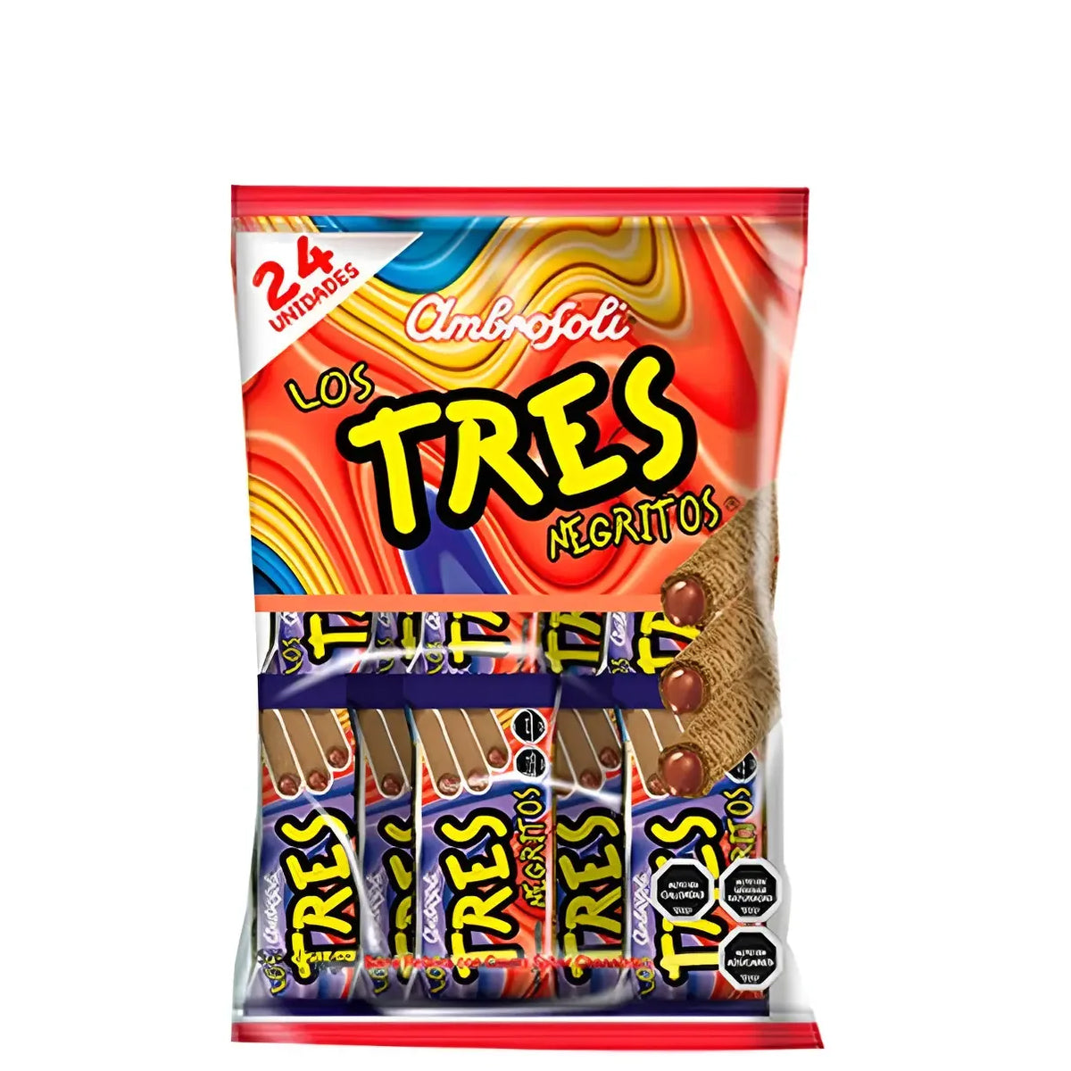 Galleta Los Tres Negritos Ambrosoli 24 Un