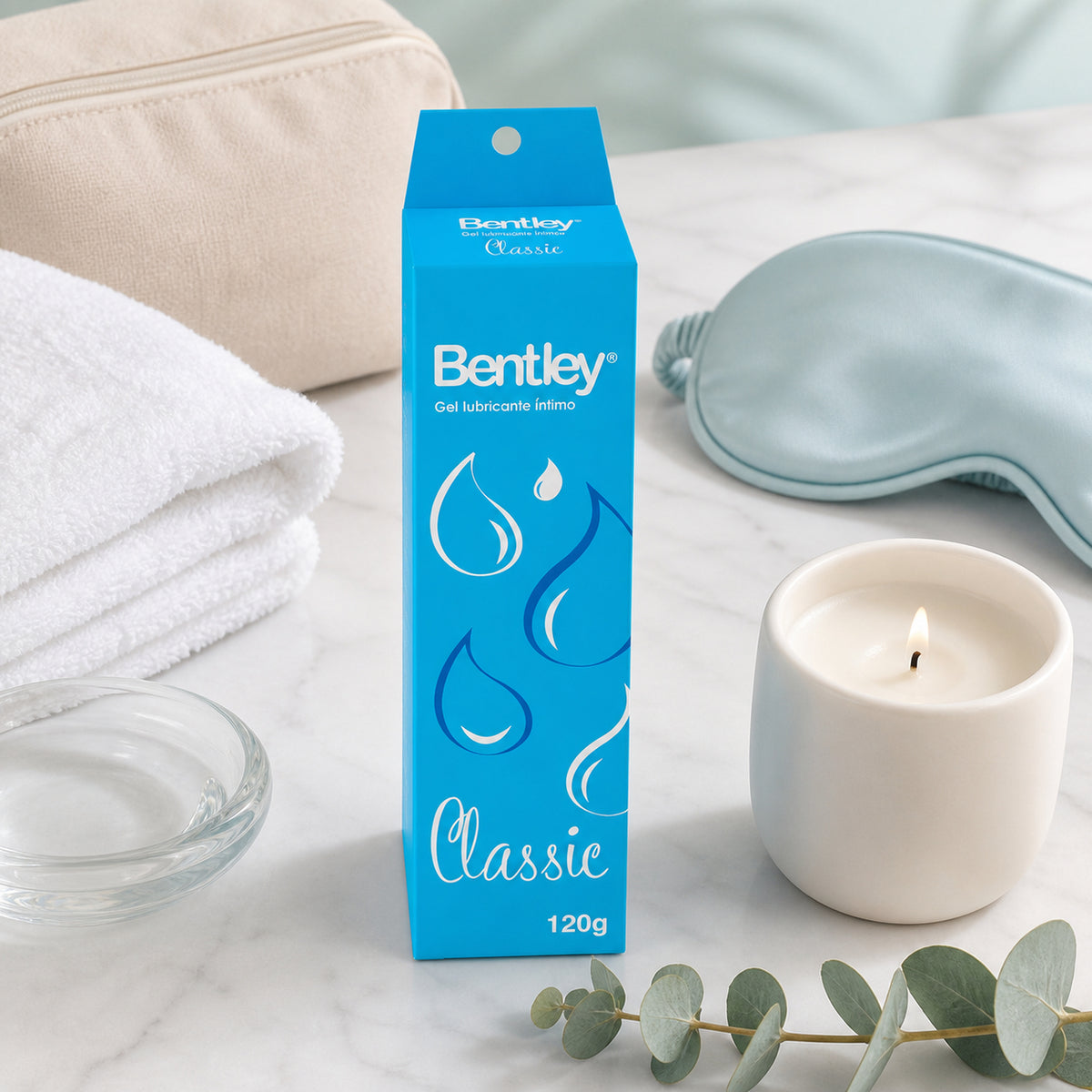 Gel Lubricante Íntimo Classic Base Agua Bentley 120 g