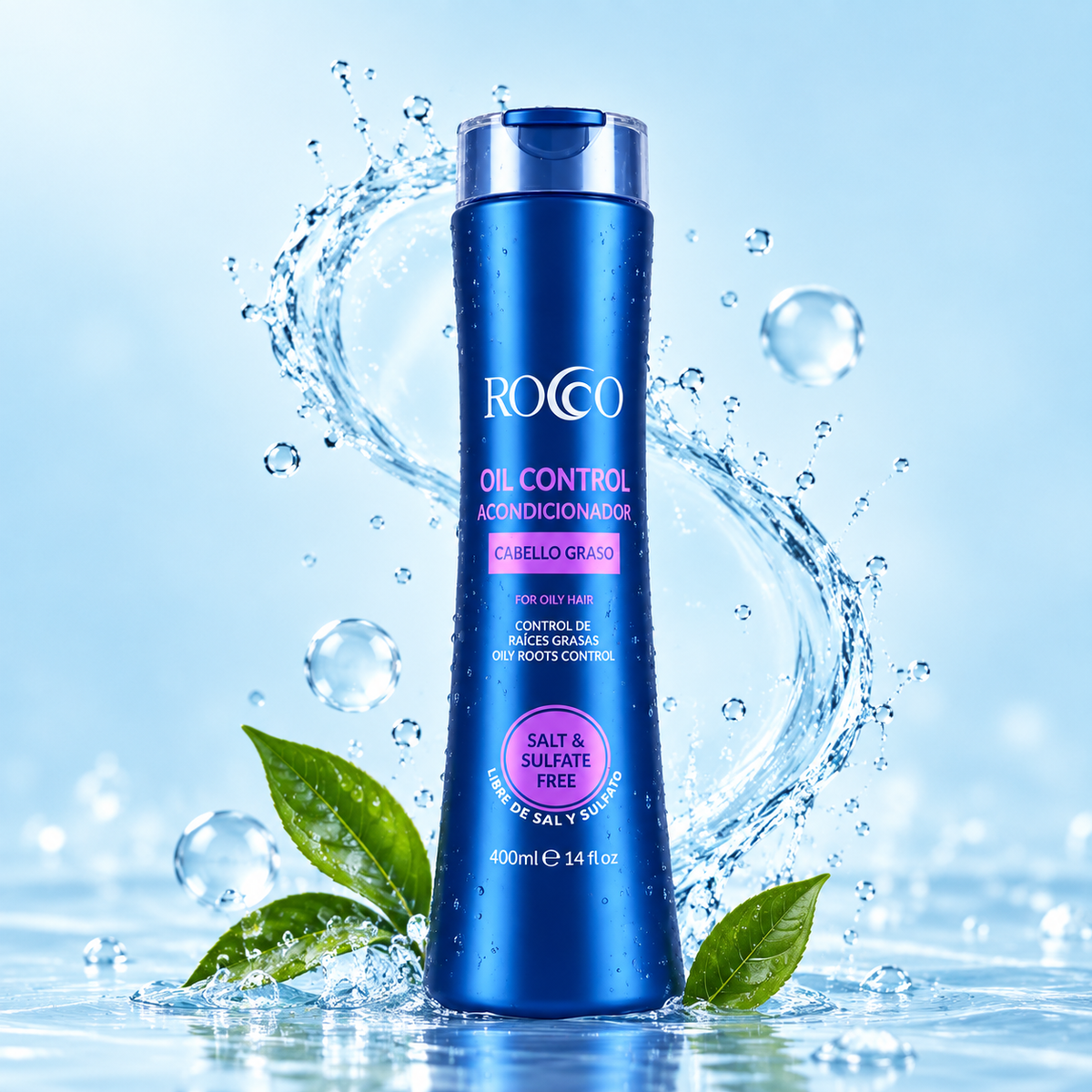 Acondicionador para Cabello Graso Rocco Oil Control 400 ml