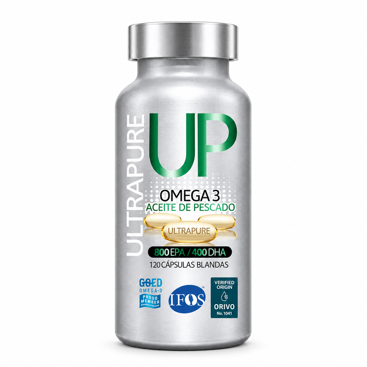 Omega 3 Ultra Pure Up 120 Cáps