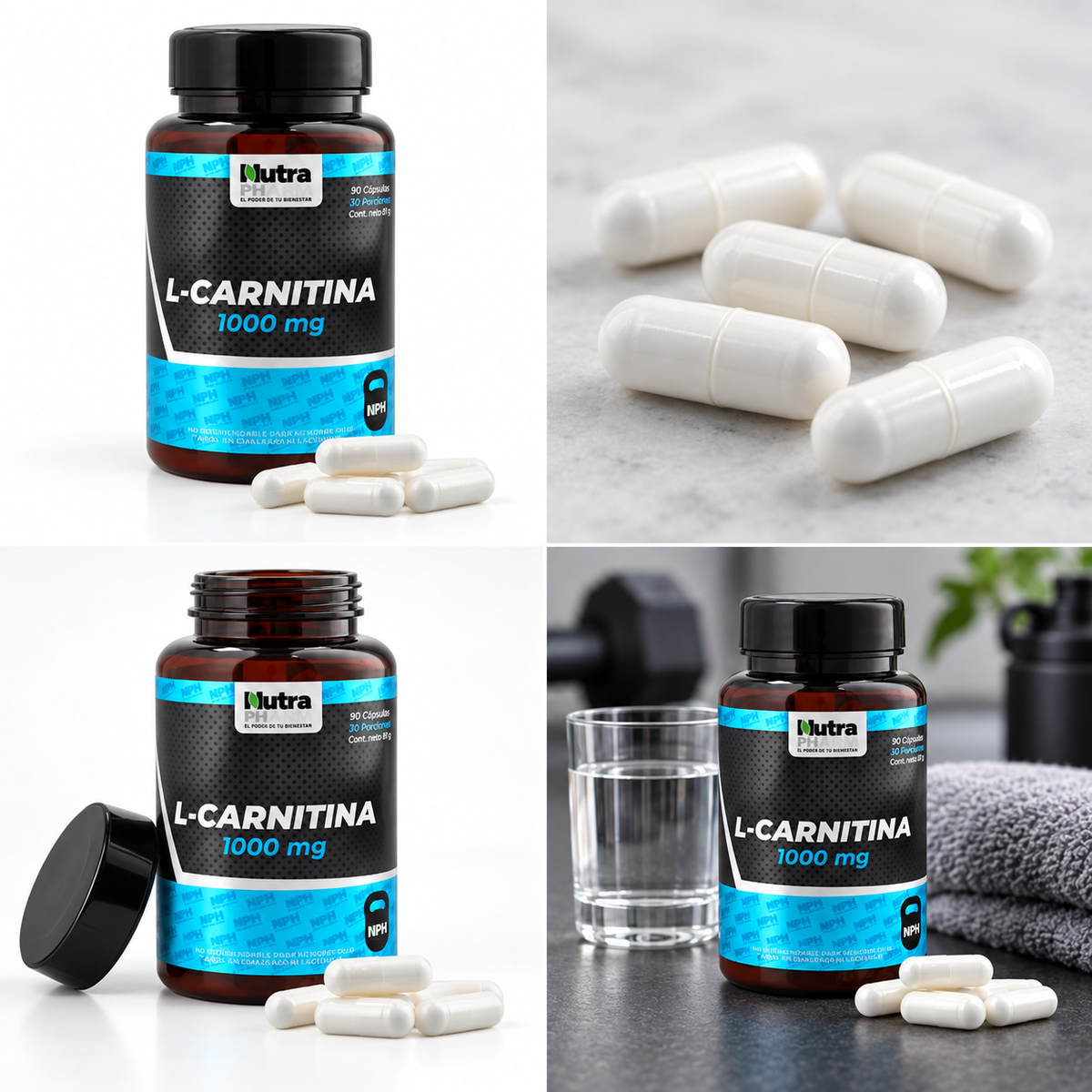 L-Carnitina Nutrapharm 90 Cáps