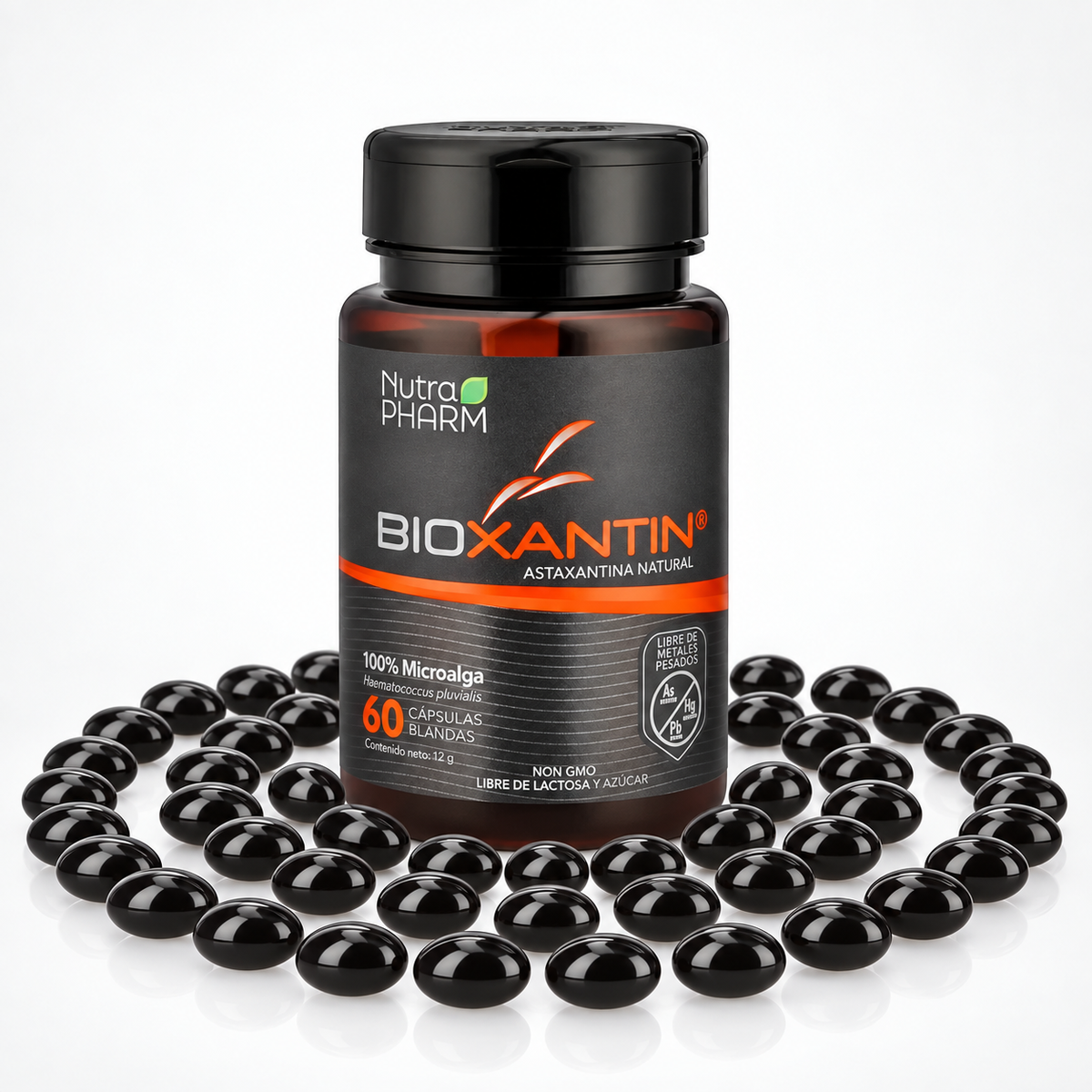 Bioxantin Antioxidante Natural Nutrapharm 60 Cáps
