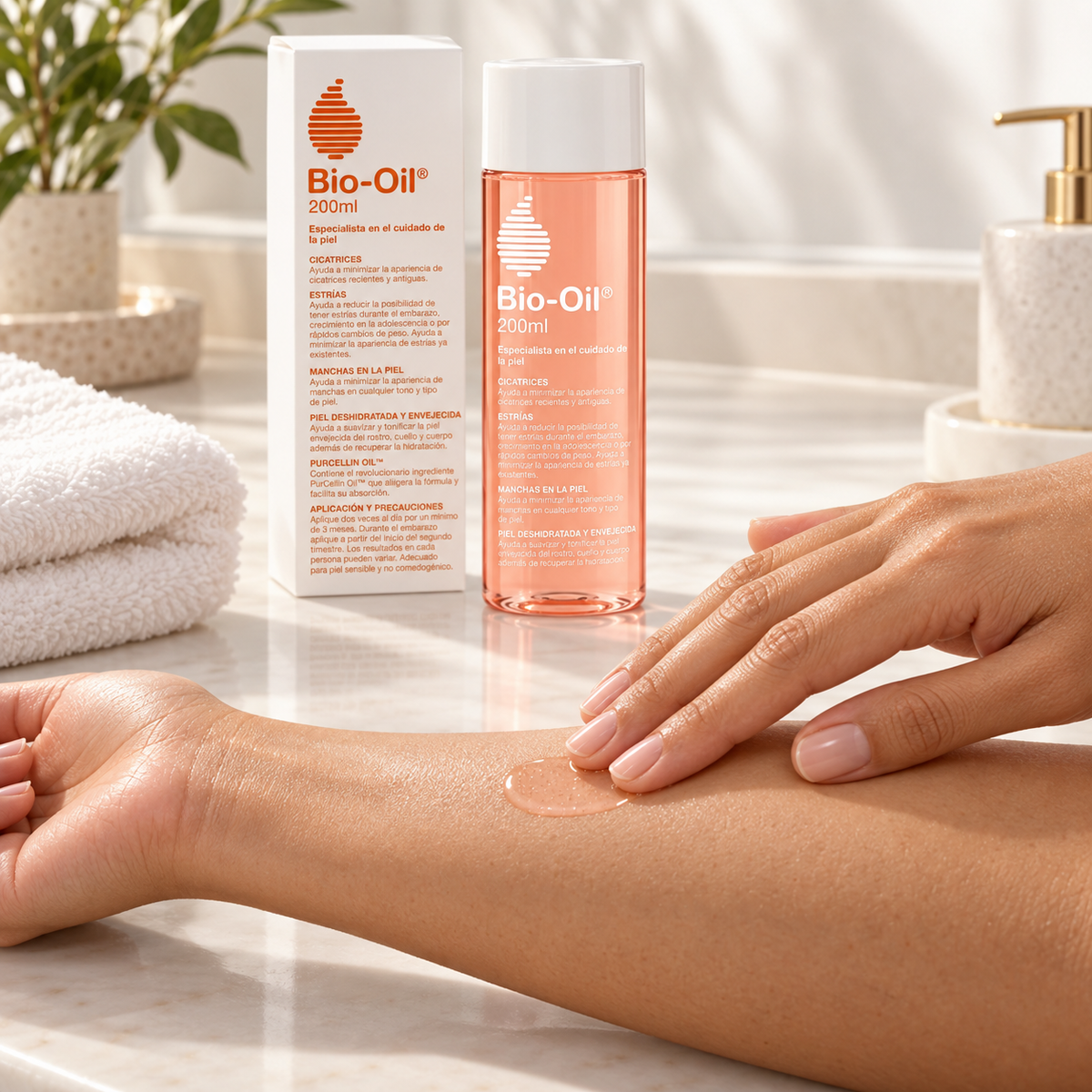 Aceite Corporal para Estrías Cicatrices Manchas Bio-Oil 200 ml