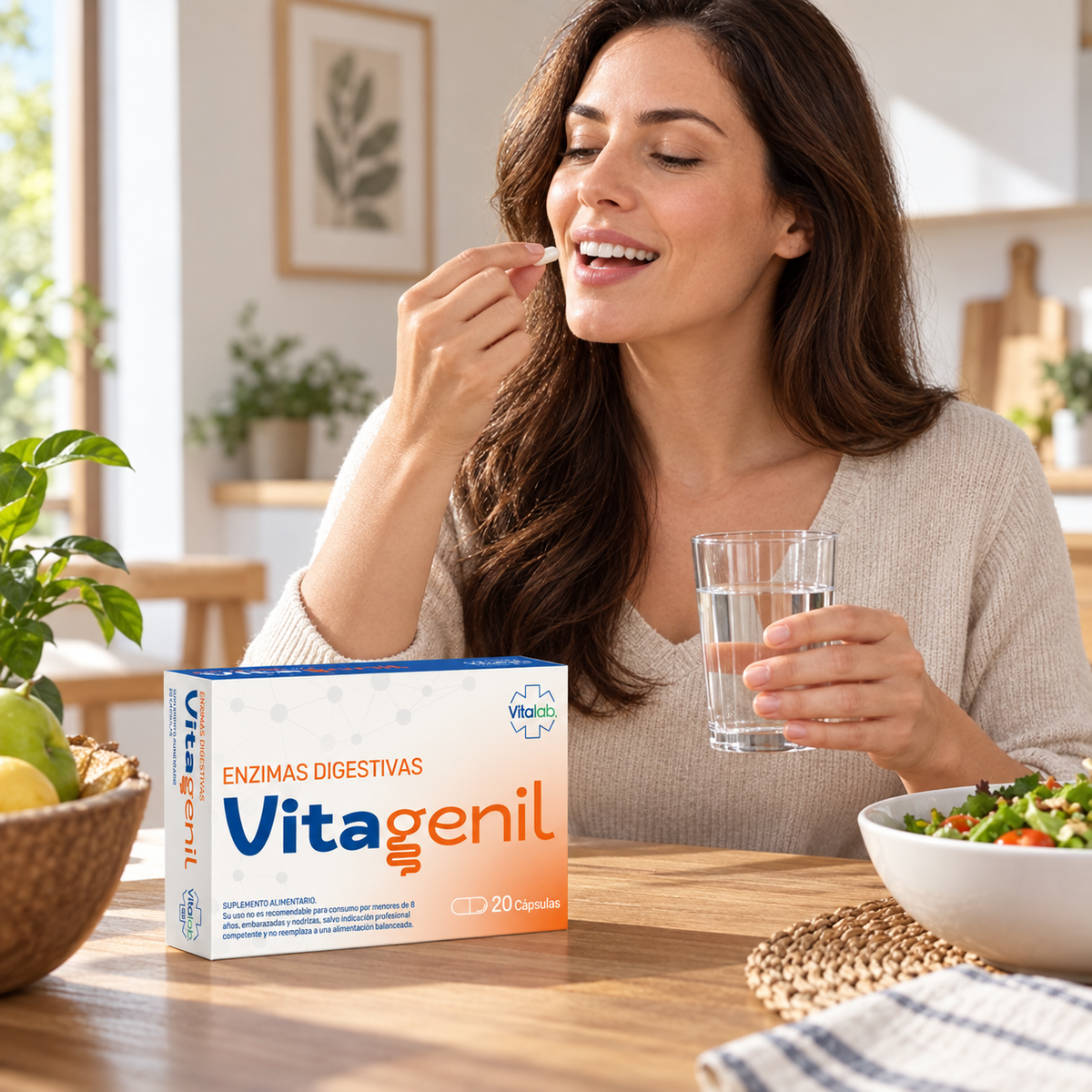 Vitagenil Vitalab 20 Cáps