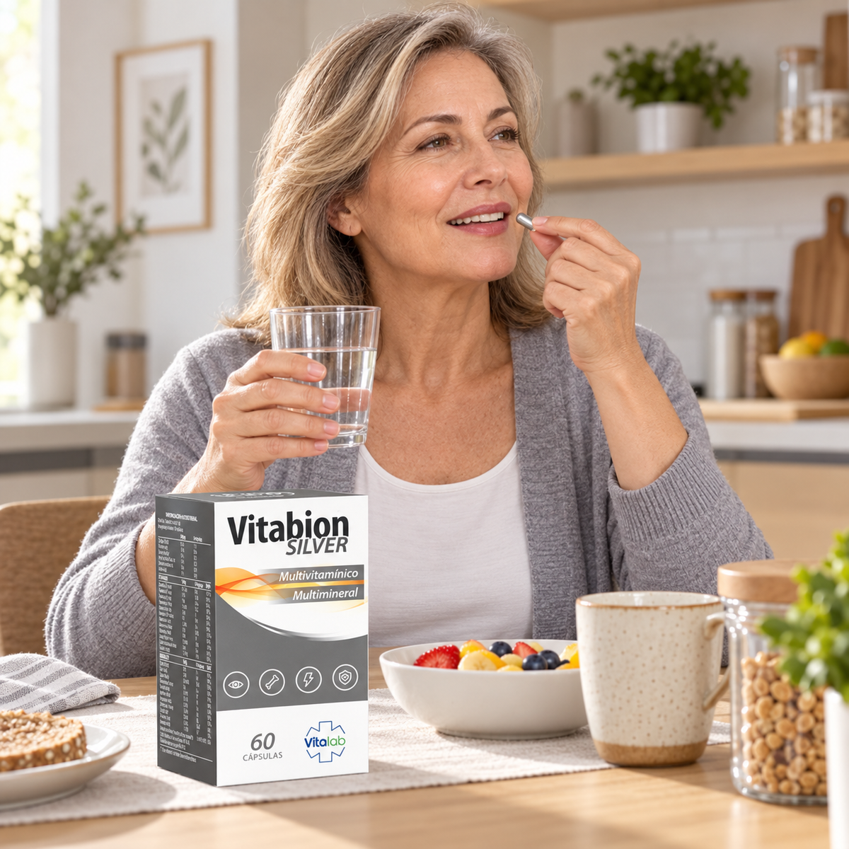 Vitabion Silver Vitalab 60 Cáps