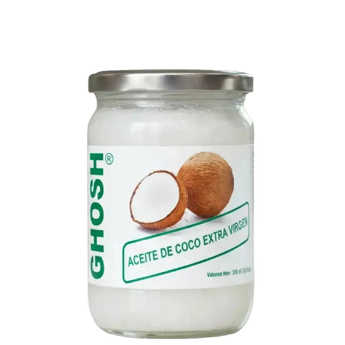 Aceite de Coco Orgánico Extra Virgen Gosh 500 ml