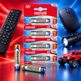 Pack Pilas Alcalinas Maxell AAA 50 Un
