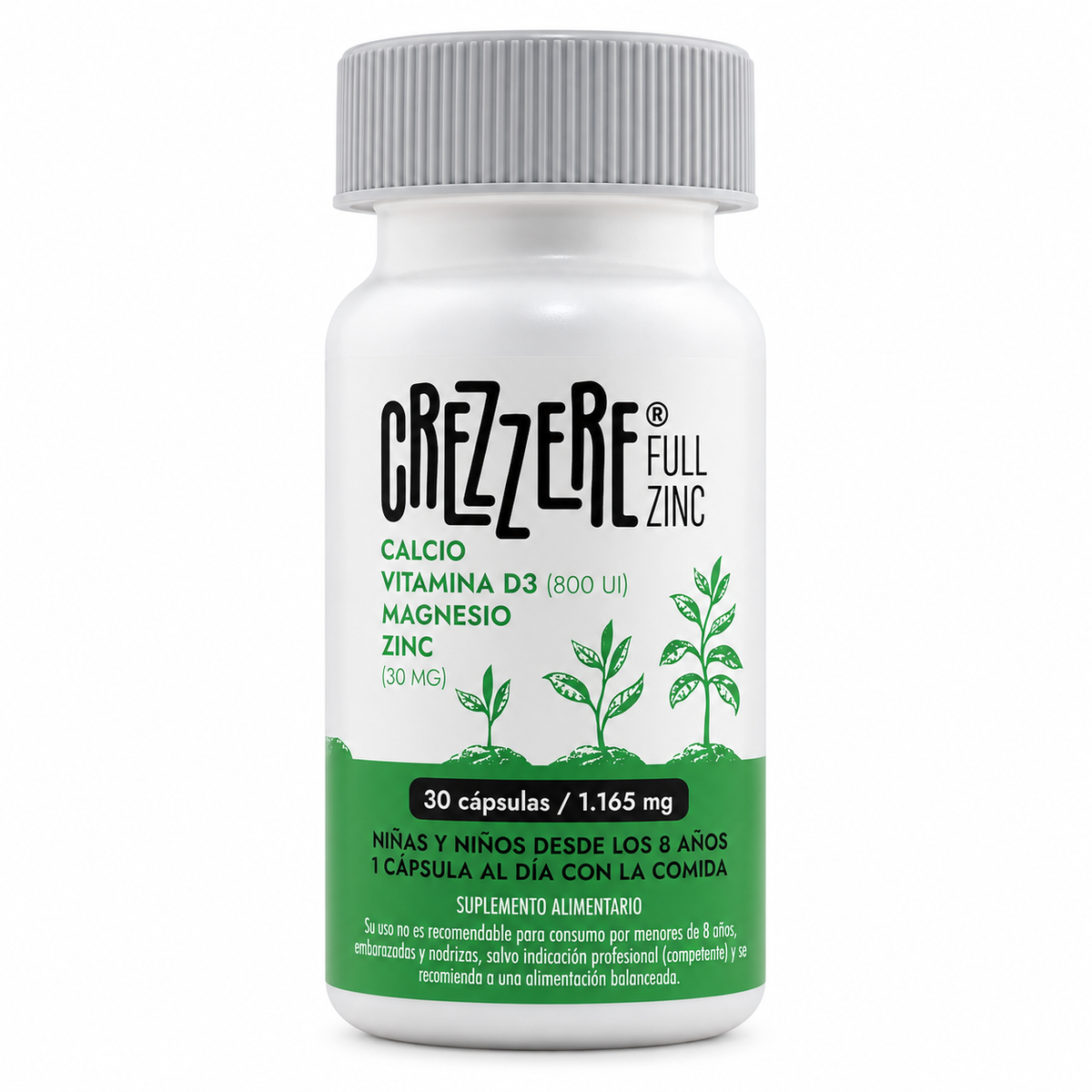 Crezzere Full Zinc Vital & Young 30 Cáps