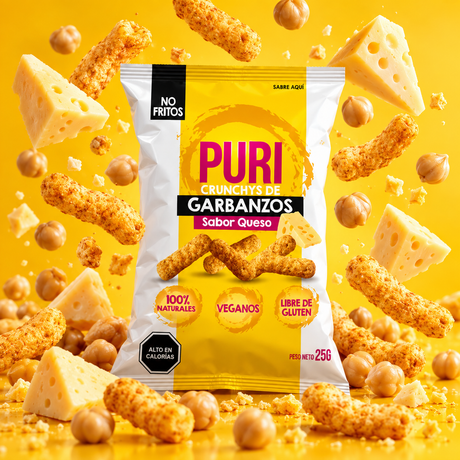 Sufle de Garbanzo & Queso Crunchy Puri 24 Un de 25 g