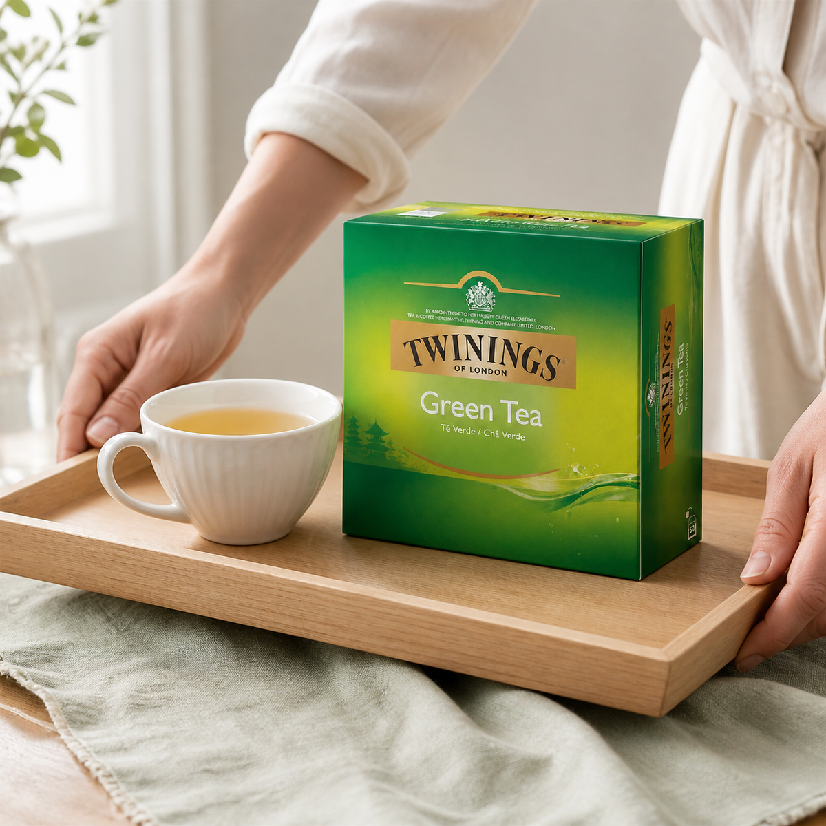 Té Verde Puro Twinings 50 Bolsitas