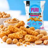 Suflé de Garbanzo & Maní Vegano Sin Gluten Puri Caja 24 Un de 25 g