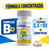 Lúcidus Concentración Vitaminas B, C, D y E Vital & Young 30 Cáps