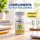 Lúcidus Concentración Vitaminas B, C, D y E Vital & Young 30 Cáps