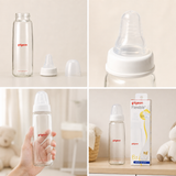 Biberón Boca Standard de Vidrio Pigeon 240 ml