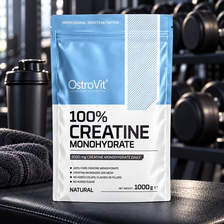 Creatina Monohidrato Sin Sabor Ostrovit 1000 g
