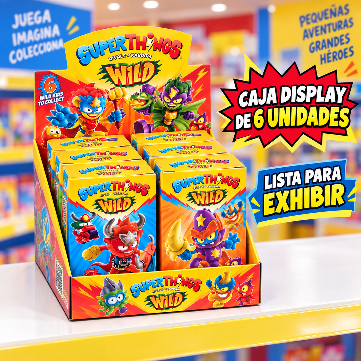 Super Zings Wild Kid Pack x6