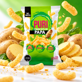 Suflé de Papa Vegano Sin Gluten Puri Caja 24 Un de 22 g