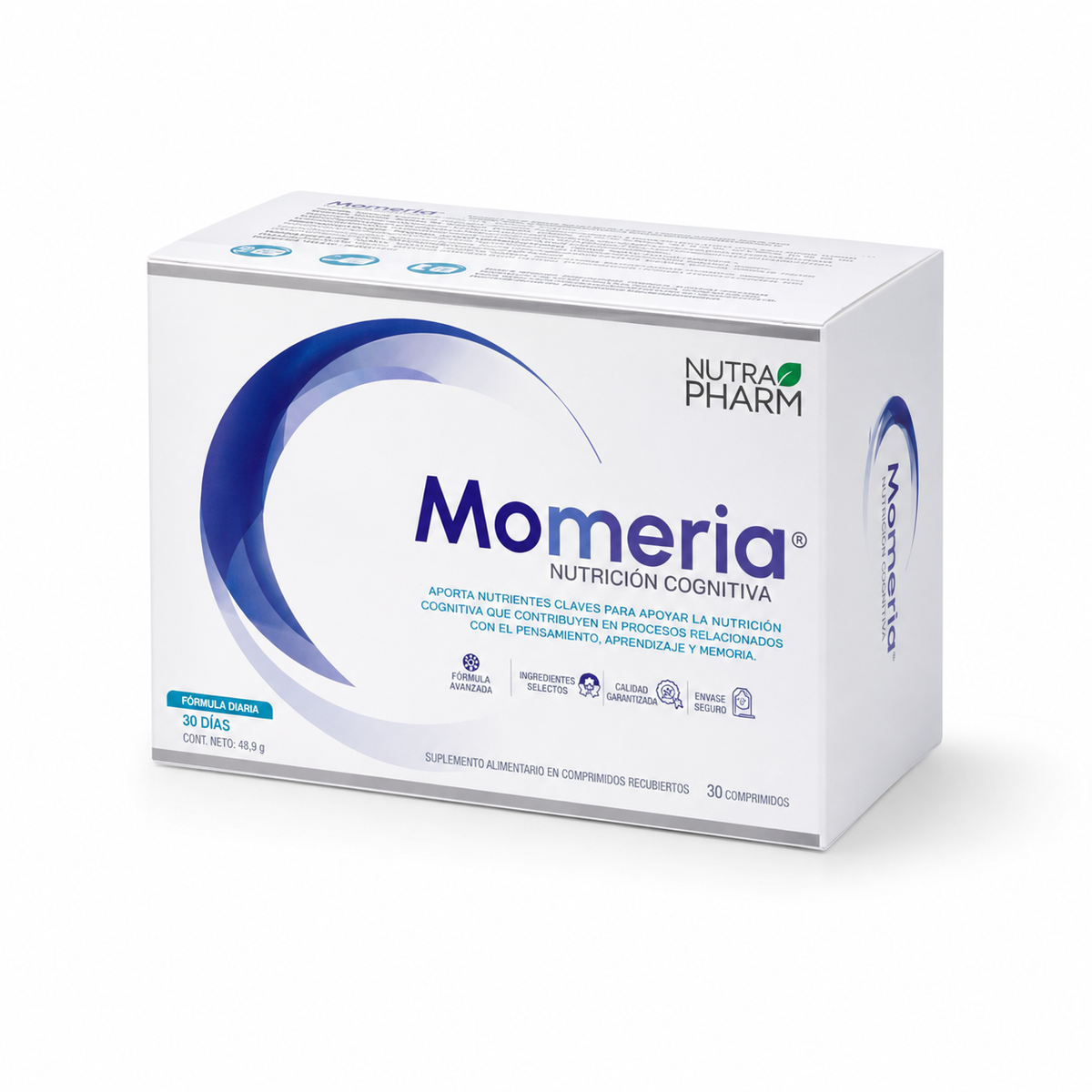 Momeria Nutrición Cognitiva NutraPharm 60 Comp