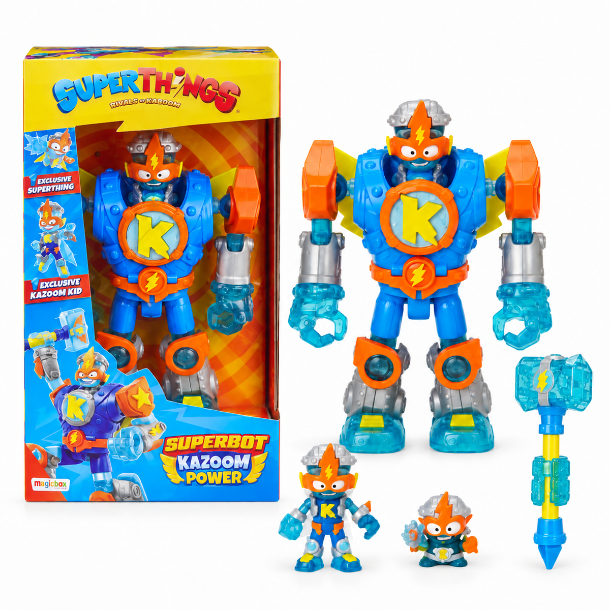 Super zings Superbot Kazoom Power