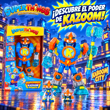 Super zings Superbot Kazoom Power