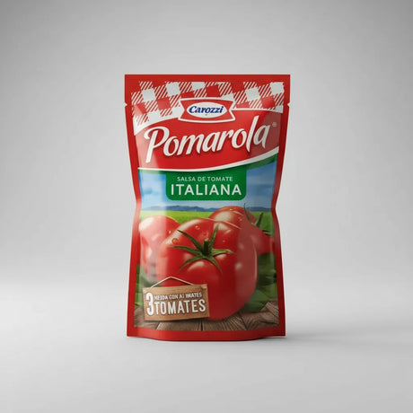Salsa de Tomate Pomarola Carozzi Caja 24 Un de 200 g