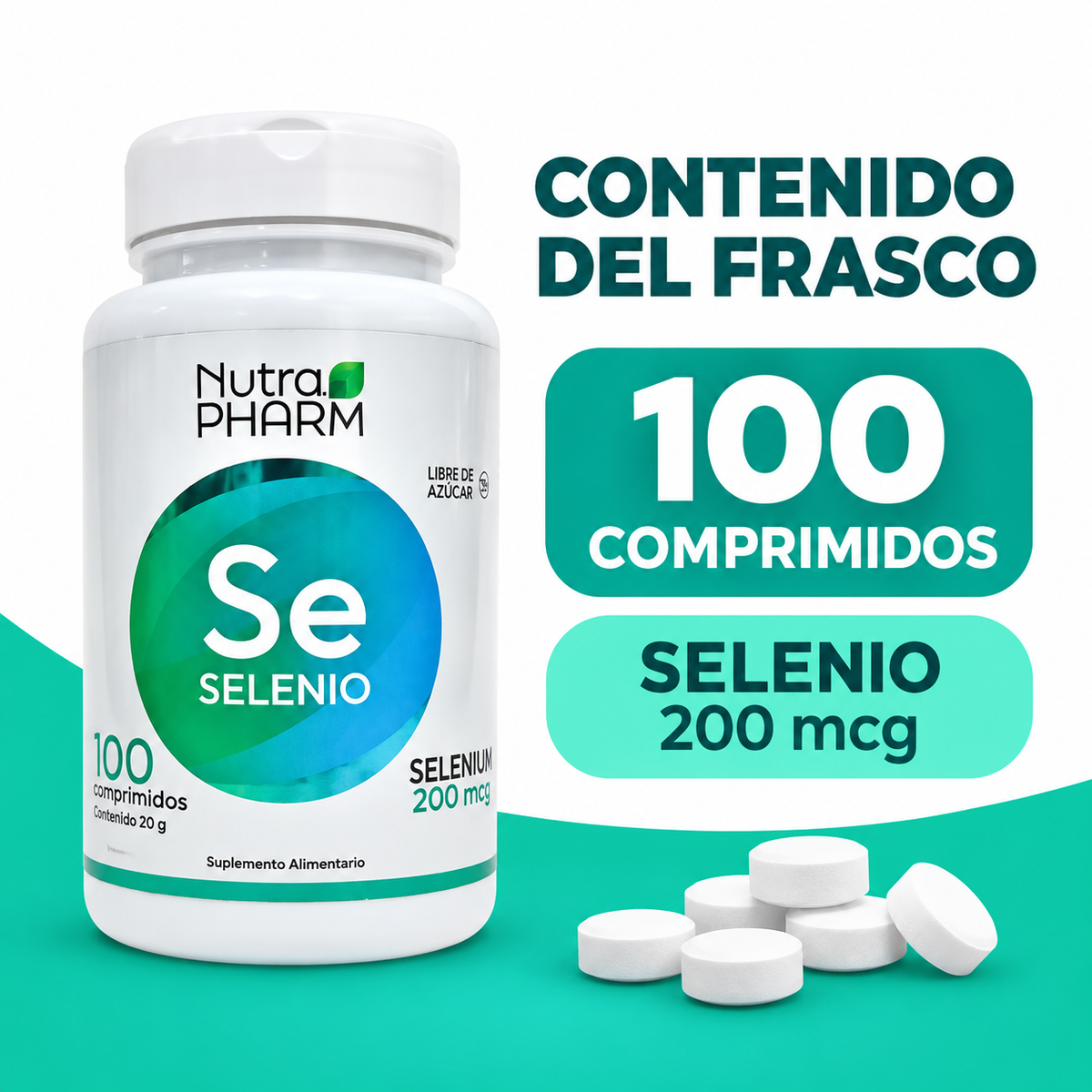 Selenio Nutrapharm 100 Comp