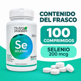 Selenio Nutrapharm 100 Comp