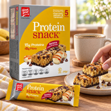 Barras de Proteína Your Goal Snack Banana Chips & Caramel 5 Un de 42 g