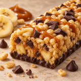 Barras de Proteína Your Goal Snack Banana Chips & Caramel 5 Un de 42 g
