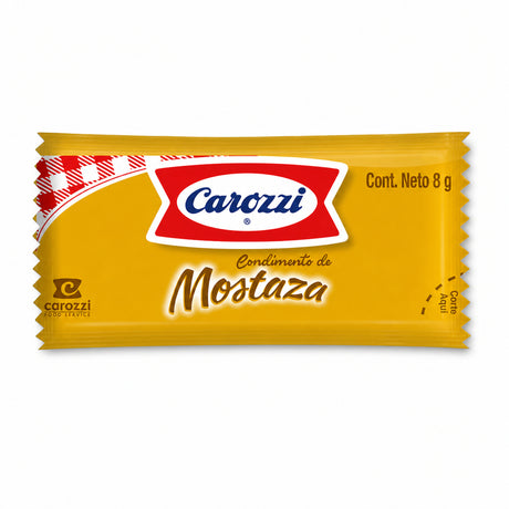 Sachet Mostaza Carozzi 500 Un