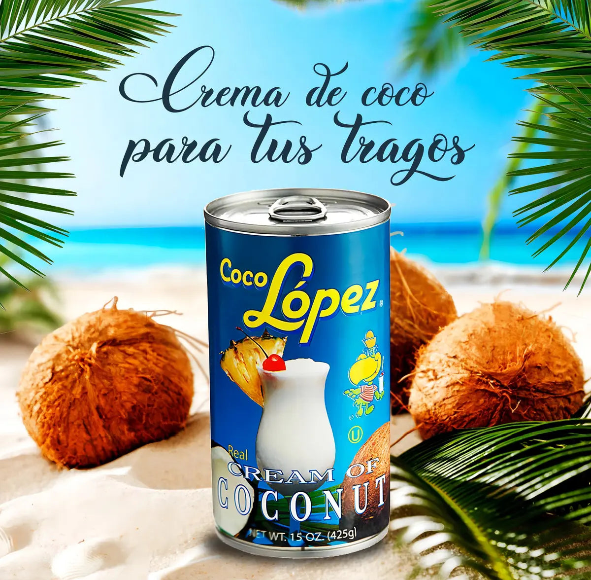 Crema de Coco Coco Lopez 425 g