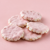 Galletas de Arroz con Cobertura de Yogurt Frutilla Mizos Caja 28 Un de 25 g